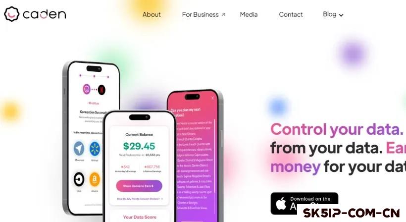 Caden应用评测:数据分享新篇章,轻松开启被动收入之旅 Caden应用评测:数据分享新篇章,轻松开启被动收入之旅
