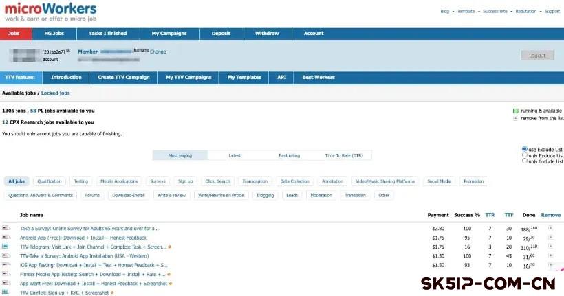 Microworkers评测:深入剖析这个微任务网站的性价比与实用性 Microworkers评测:深入剖析这个微任务网站的性价比与实用性