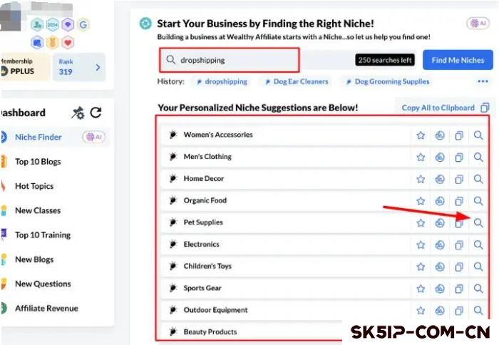 如何使用 niche finder 寻找利基市场 如何使用 niche finder 寻找利基市场