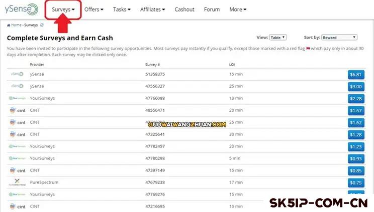 ySense攻略:网上问卷调查赚钱的6个提示 ySense攻略:网上问卷调查赚钱的6个提示